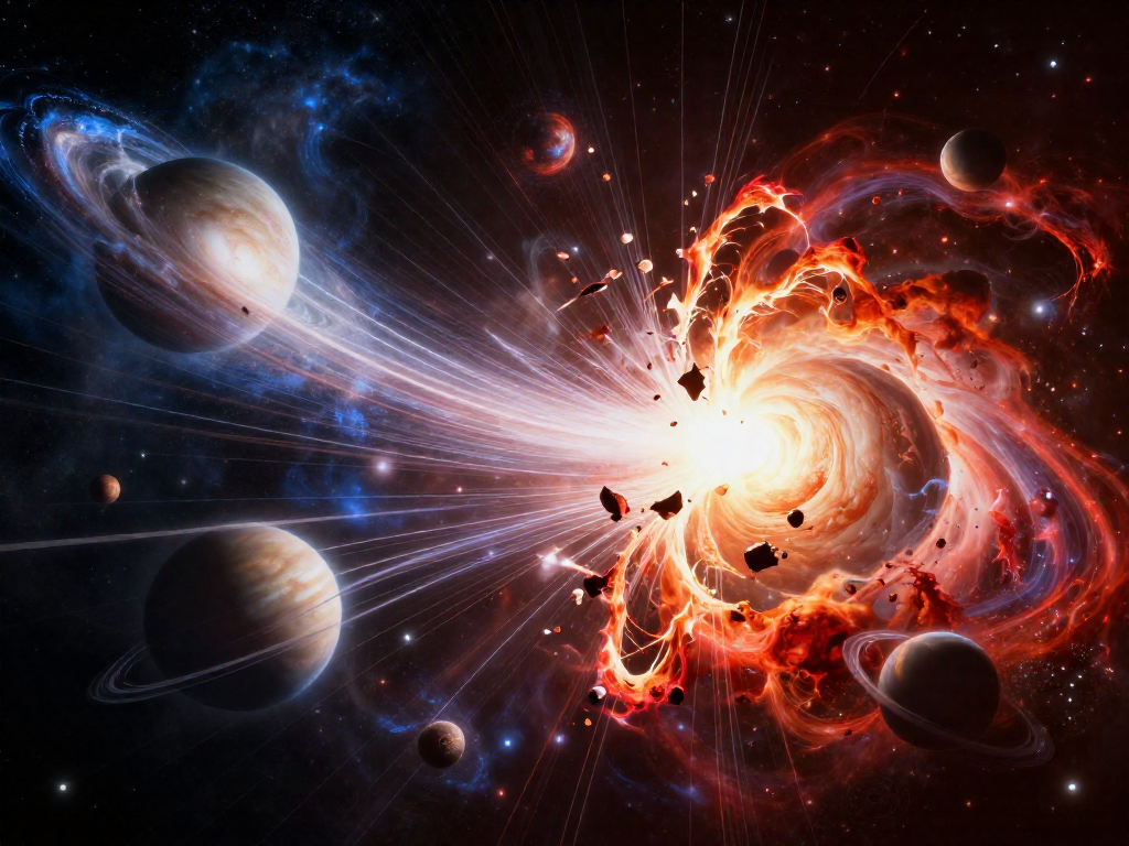 Stars and galaxies being torn apart by dark energy in the Big Rip scenario